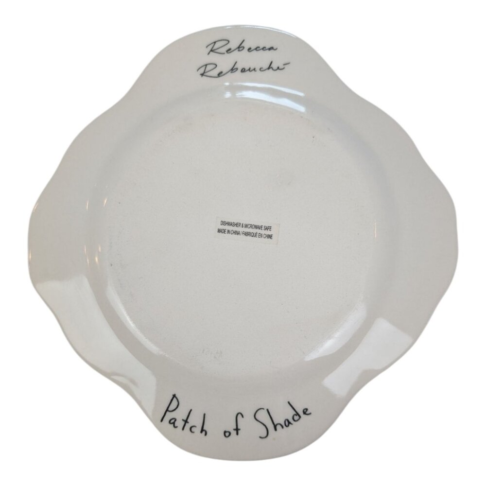 Anthropologie Rebecca Rebouche Curious Deciduous | Set of 4 Salad/Dessert Plates - Picture 6 of 10